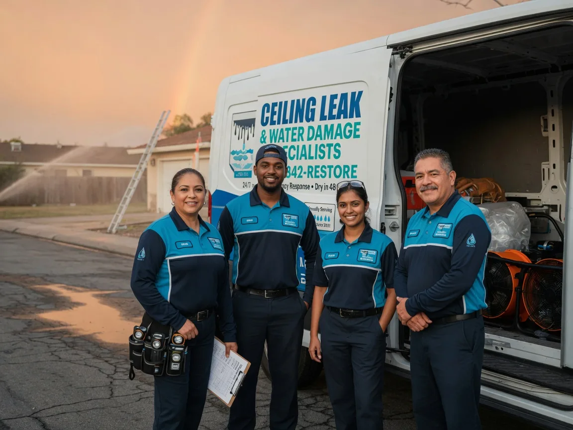 Ceiling Leak Cleanup company in South West City, MO