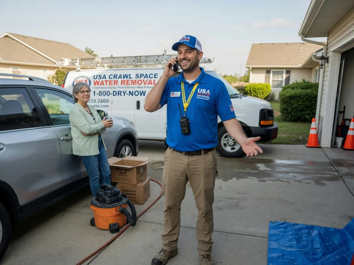 Crawl Space Water Removal South West City, MO FAQs